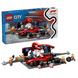 LEGO City F1 Pit Stop & Pit Crew with Ferrari Car 60443 (322 Pcs)