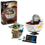 LEGO Star Wars Grogu with Hover Pram 75403 Building Set – 1,048-Piece Collectible Display Model