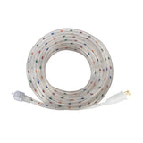 Mainstays 216-Light 18 ft Plug-In Multicolor Outdoor Rope Lights – Weather-Resistant Flexible LED Rope Lighting