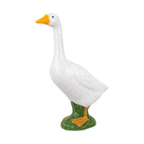 Mainstays 19.6" Porch Goose Garden Statue, Hand-Painted Resin Goose Décor