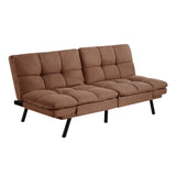 Memory Foam Futon Sofa Bed Couch Sleeper Convertible Foldable Loveseat