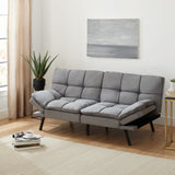 Memory Foam Futon Sofa Bed Couch Sleeper Convertible Foldable Loveseat