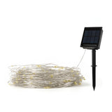 Mainstays Solar Power 200-Count Warm White Fairy LED  Wire Lights