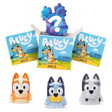 Bluey Squishy Collectible Character Toy – Stretchable Sensory Fidget, Ages 4+