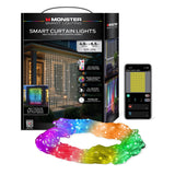 Monster RGBIC Smart Curtain Light Display – 520 LED Smart Curtain Lights, 4.9 ft x 6.5 ft