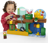 Fisher-Price Little People Nintendo Super Mario Bundle, Interactive Adventure Playset with Figure