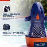 Nautica Navigator Underwater Seascooter – Battery Powered Marine Scooter for Kids, Pools & Lakes