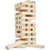 Hey! Play! Giant Wooden Blocks Tower Stacking Game,