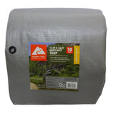 Ozark Trail 12x24 Heavy-Duty Tarp, 10 Mil PE Waterproof Canopy with Grommets