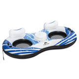 Ozark Trail Rapid Rider Double 2-Person River Tube with Cooler, Cup Holders & Mesh Seats