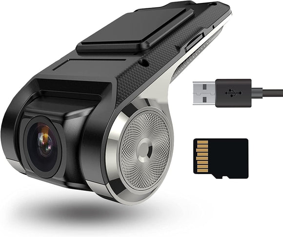 Podofo Waterproof USB DVR Dash Cam with G-Sensor Video Recorder