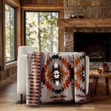 Pendleton Reversible Plush Throw Blanket, 50" x 70" Soft 600 GSM Multi Throw