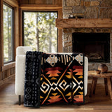 Pendleton Reversible Plush Throw Blanket, 50" x 70" Soft 600 GSM Multi Throw