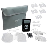 Pure Enrichment PurePulse DUO TENS/EMS Muscle Stimulator Bundle with 7 Sets Electrode Pads