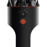 Sharper Image Motorized Handheld Rolling Massager with 8 Rollers and 4 Speeds