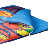 Youth 2-in-1 Slumber Bag with Faux Fur Reverse, Hello Kitty, Pokemon or Superman