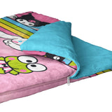 Youth 2-in-1 Slumber Bag with Faux Fur Reverse, Hello Kitty, Pokemon or Superman
