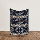 Pendleton Reversible Plush Throw Blanket, 50" x 70" Soft 600 GSM Multi Throw