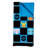 Youth 2-in-1 Slumber Bag with Faux Fur Reverse, Hello Kitty, Pokemon or Superman