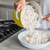 GreenPan Big Popper 5.39-Qt Stainless Steel Stovetop The Ultimate Popcorn Maker