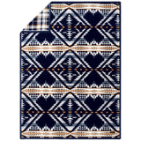 Pendleton Reversible Plush Throw Blanket, 50" x 70" Soft 600 GSM Multi Throw