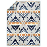 Pendleton Reversible Plush Throw Blanket, 50" x 70" Soft 600 GSM Multi Throw