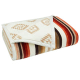 Pendleton Reversible Plush Throw Blanket, 50" x 70" Soft 600 GSM Multi Throw