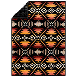 Pendleton Reversible Plush Throw Blanket, 50" x 70" Soft 600 GSM Multi Throw