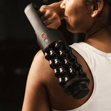 Sharper Image Motorized Handheld Rolling Massager with 8 Rollers and 4 Speeds