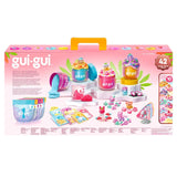 Gui Gui Tropical Slime Set, 42 Pieces with 10 Scented Slimes, Figures & Decorations