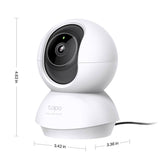Tapo C230 3K 5MP Pan-Tilt Indoor Security Cameras, 2-Pack, AI Detection microSD