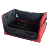 TreeKeeper 56-Ornament Storage Bag with 4 Removable Trays & Self-Standing Frame