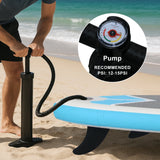 10' Inflatable Stand Up Paddle Board, 330 lb Capacity SUP with Adjustable Paddle, Pump, Backpack & Safety Leash