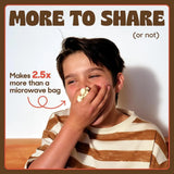 Popsmith Popcorn Popper, 6 Quart Stainless Steel Popcorn Maker Work with All Stovetops