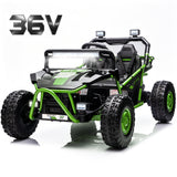 SHINPT 36 V 2-Seat Kids Electric Ride-On Car, Dual 250 W Motors, 8.7 mph, Ages 6+