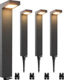 SUNVIE 4 Pack Low Voltage LED Pathway Lights – 500 lm 5 W Landscape Lighting