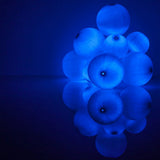 10 LED Satin Ball Ornament String Lights, 7 ft. Battery Operated Light