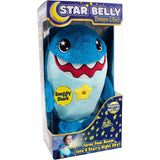 Star Belly Dream Lites Snuggly Shark Plush Night Light with 6-Color Rotating Star Projector