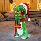 Joiedomi 2.3 FT Pre-Lit Christmas Dinosaur Yard Decoration with LED Lights