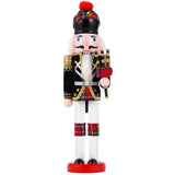 12" Wooden Nutcracker Soldier – Sword, Movable Jaw & Gift Box