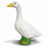 23" Light-Up Wild Goose Garden Statue, White Porch Goose with Interior Light