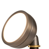 VOLT Mini Round Brass Flood Light & Wall Wash – Low Voltage LED Landscape Flood Light
