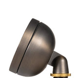 VOLT Mini Round Brass Flood Light & Wall Wash – Low Voltage LED Landscape Flood Light