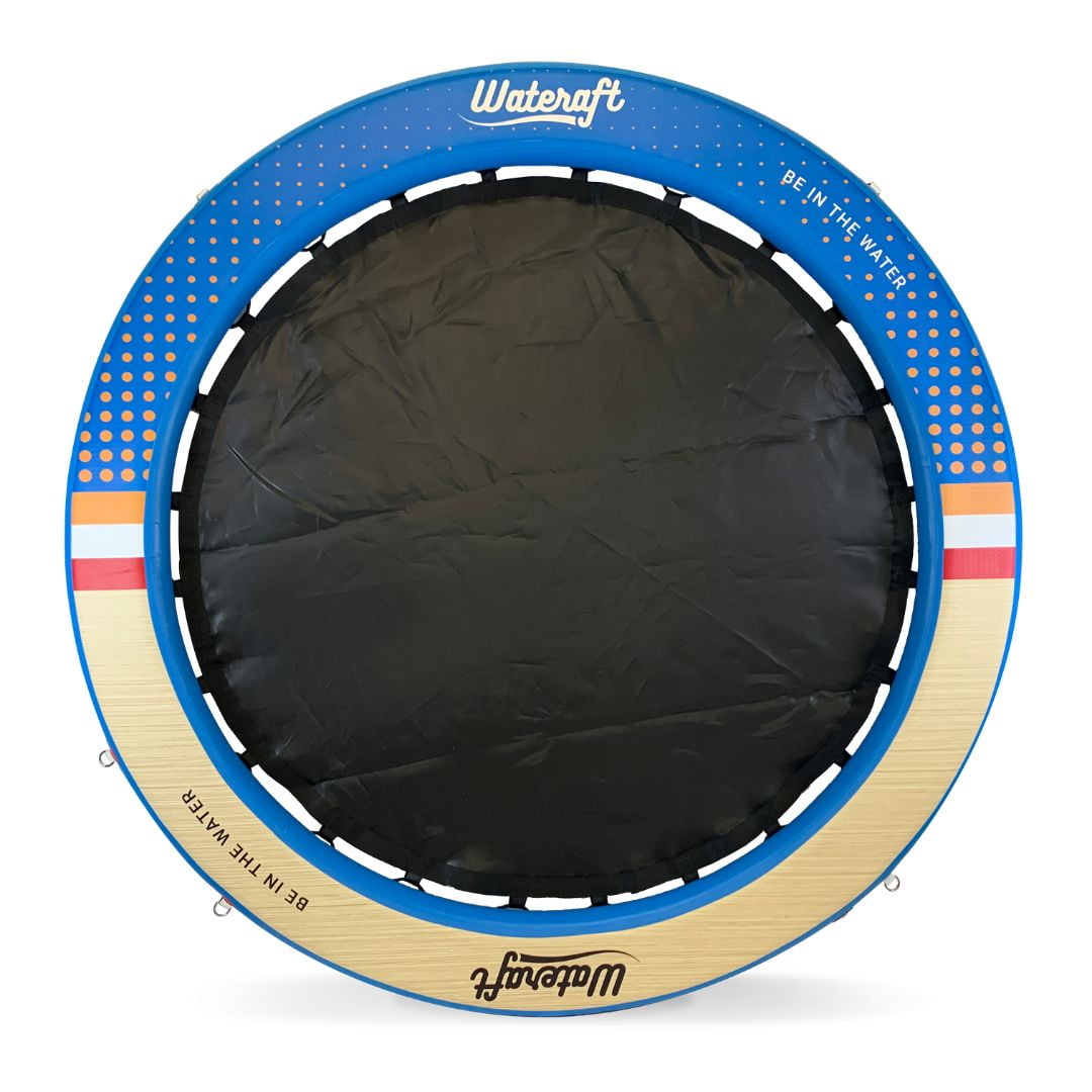 Wateraft Floating Inflatable Dock Round Dock w/Mesh Net Center ...
