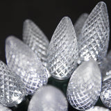 Wintergreen Lighting C9 Christmas Lights, 25-Ct 17FT LED String Lights for Holiday Decorations