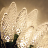 Wintergreen Lighting C9 Christmas Lights, 25-Ct 17FT LED String Lights for Holiday Decorations