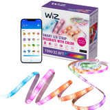 WiZ RGBIC LED Light Strip 32.8 ft – Smart Wi-Fi Color-Changing Light Strip