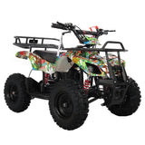X-Pro 40 cc Kids Gas Mini ATV, 2026 Version, Pull Start, Speed Governor, Dual Disc Brakes and 6" Tires