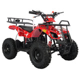 X-Pro 40 cc Kids Gas Mini ATV, 2026 Version, Pull Start, Speed Governor, Dual Disc Brakes and 6" Tires