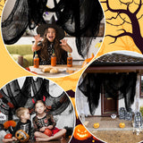 3-Pack Halloween Black Creepy Cloth 23.6" x 68.5" – Spooky Gauze